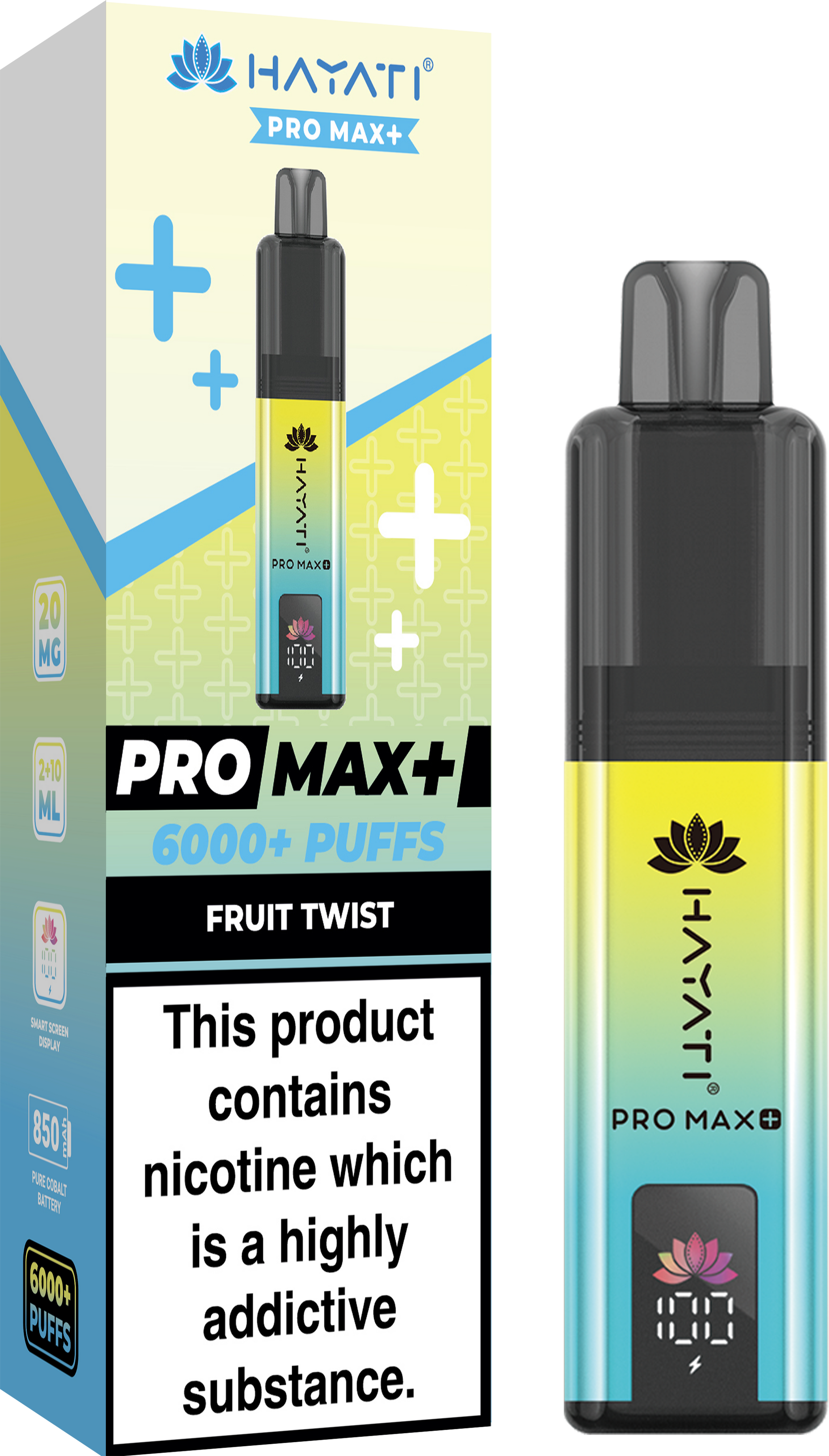 Hayati Pro Max Plus 6000 Prefilled Vape Box of 5