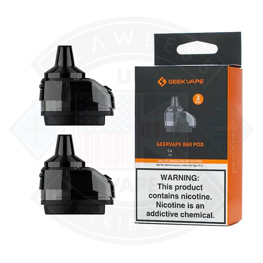 Buy Geekvape B60 (Aegis Boost 2) Replacement Pod (without coils) 2 pcs/pack