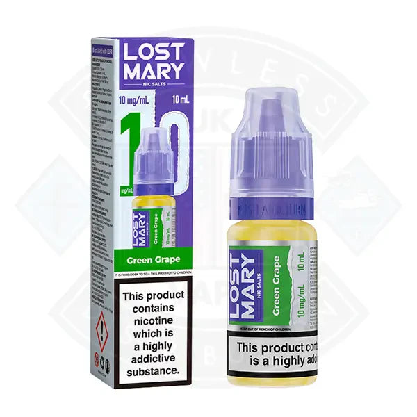 Buy LOST MARY (10mg) Nic Salts E-Liquid 10ml