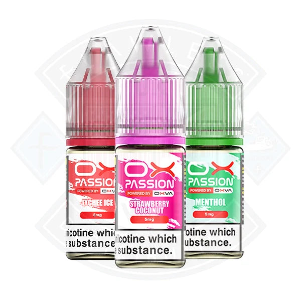 Buy OX Passion (5mg) Nic Salt 10ml by Oxva