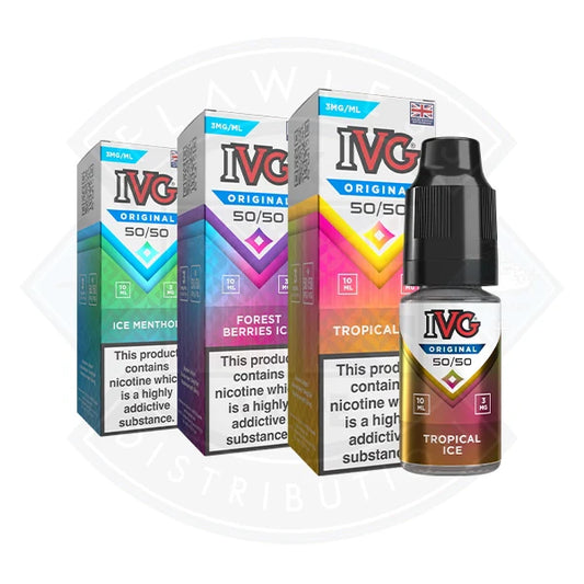 Buy IVG 50/50 Original E-liquid 10ml (3mg)