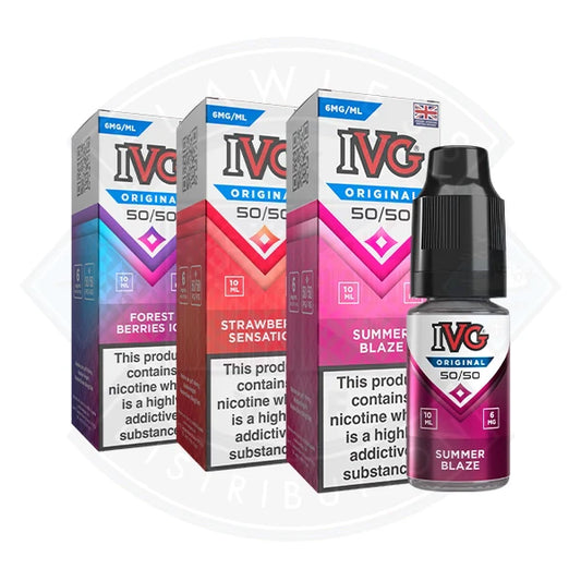 Buy IVG 50/50 Original E-liquid 10ml (6mg)