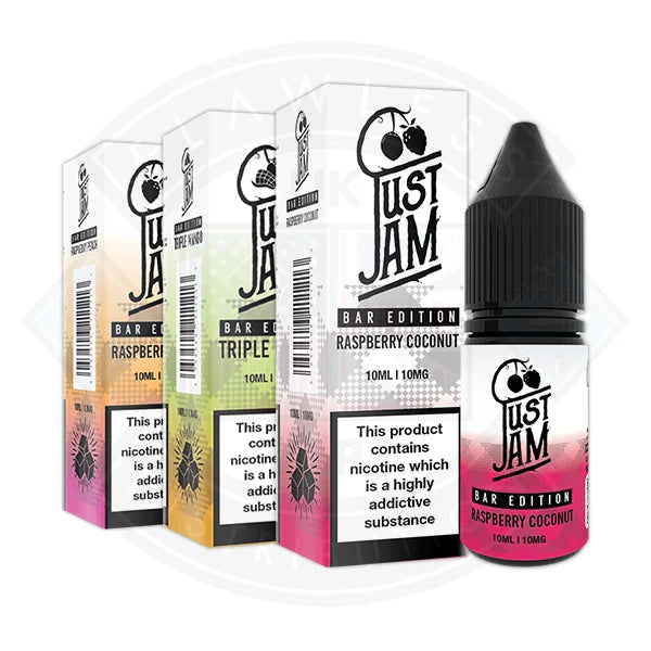 Buy Just Jam - Bar Edition Nic Salts 10ml (10mg)