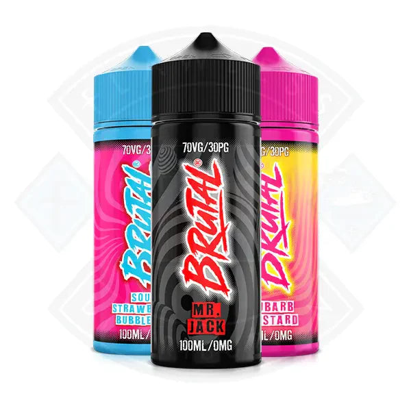 Buy Just Juice Brutal 0mg 100ml Shortfill