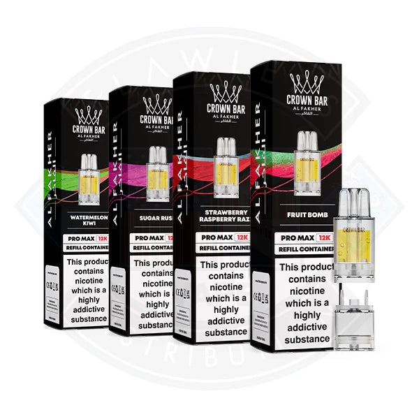 Buy Al Fakher Crown Bar 12K Refill Pods