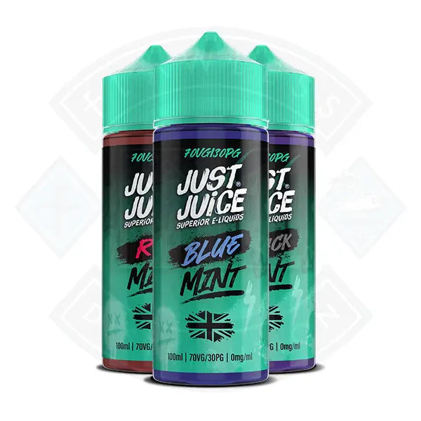 Buy Just Juice Mint 0mg 100ml Shortfill