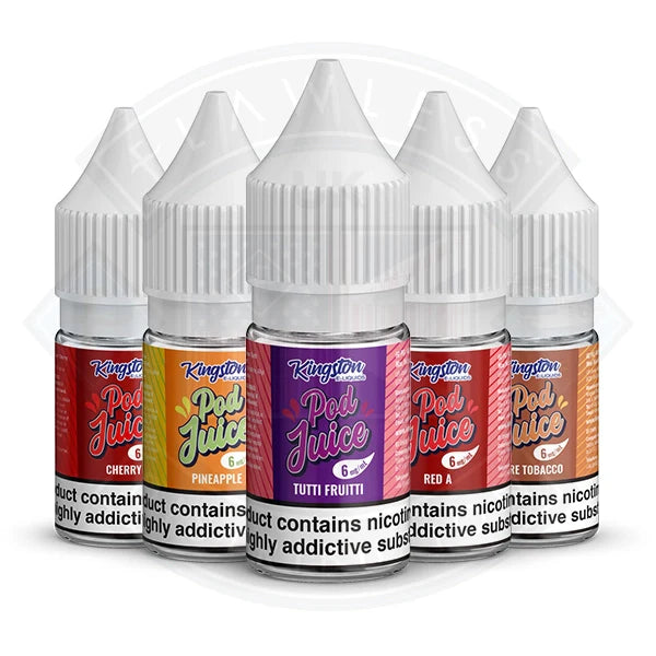 Buy Kingston Pod Juice 10ml (6mg)