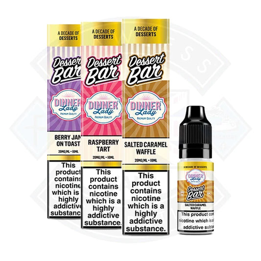 Buy Dinner Lady - Desserts Bar Salts 10ml (20mg)