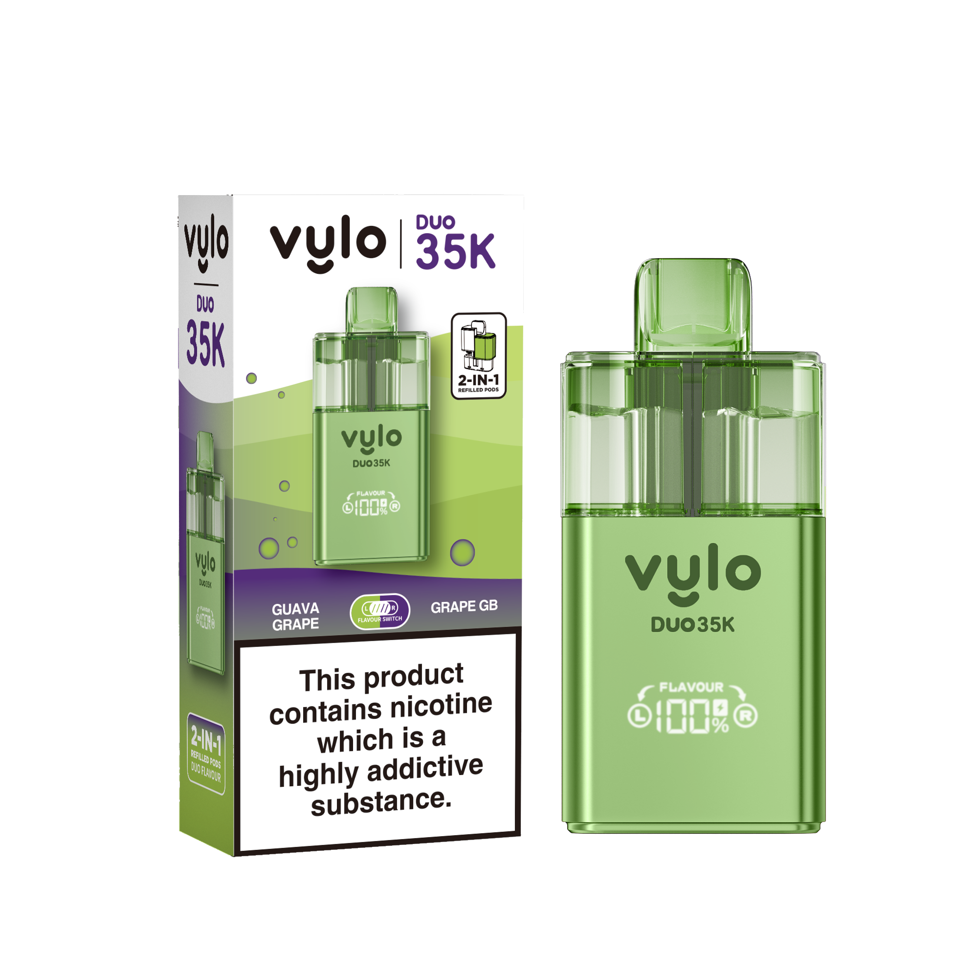 Vylo Duo 35k Prefilled Pod Kit Box of 5