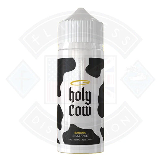 Buy Holy Cow - Banana Milkshake 0mg 100ml Shortfill