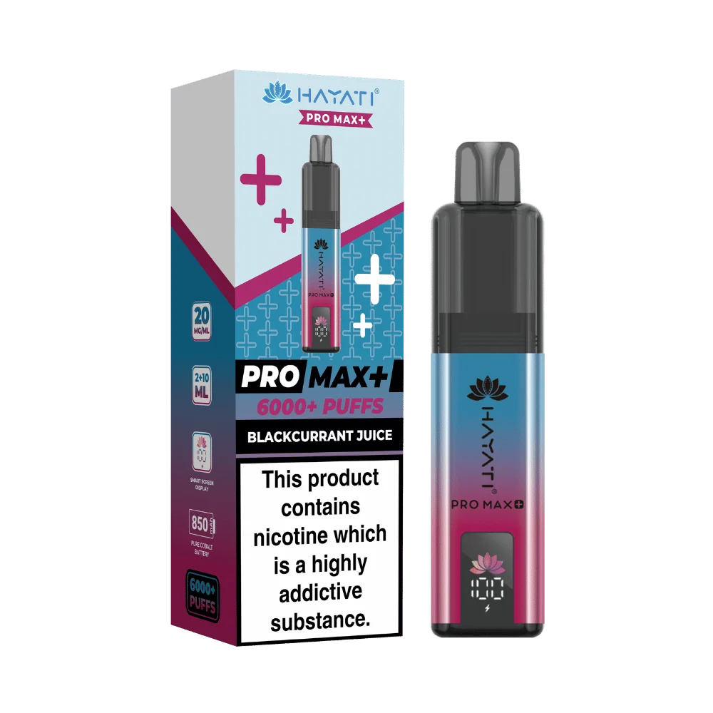 Buy Hayati Pro Max Plus 6000 Prefilled Vape Box of 5