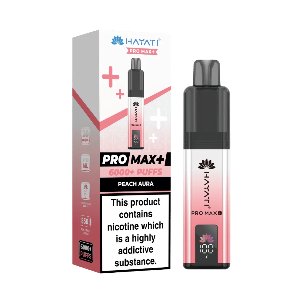 Buy Hayati Pro Max Plus 6000 Prefilled Vape Box of 5