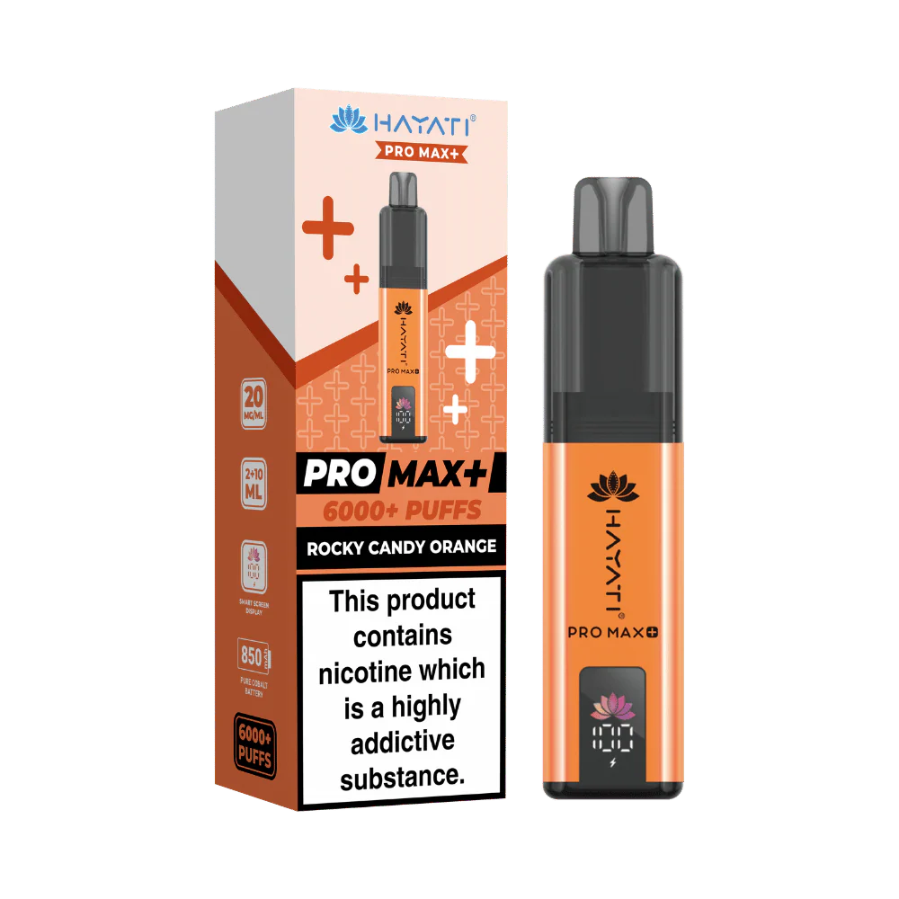 Buy Hayati Pro Max Plus 6000 Prefilled Vape Box of 5
