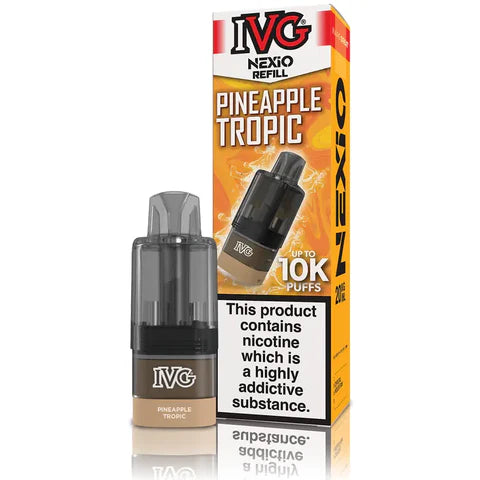 Buy IVG Nexio 10k Refill Pods Box of 5 Pineapple Tropic