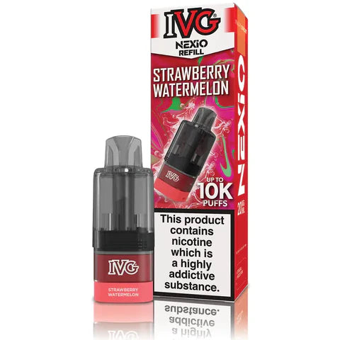 Buy IVG Nexio 10k Refill Pods Box of 5 Strawberry Watermelon