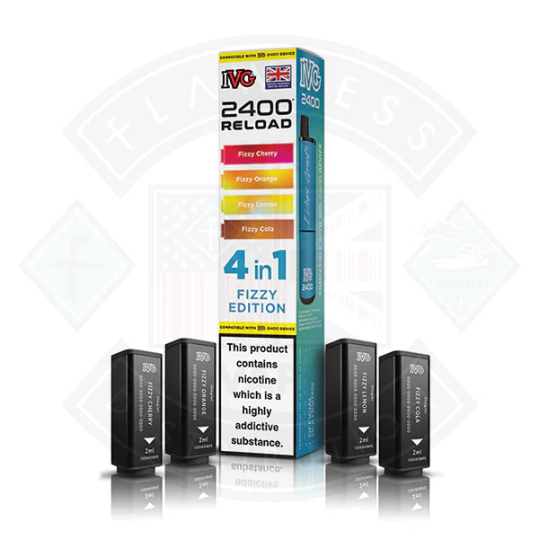 Buy IVG 2400 Reload 4in1 Prefilled Pods Coconut Edition