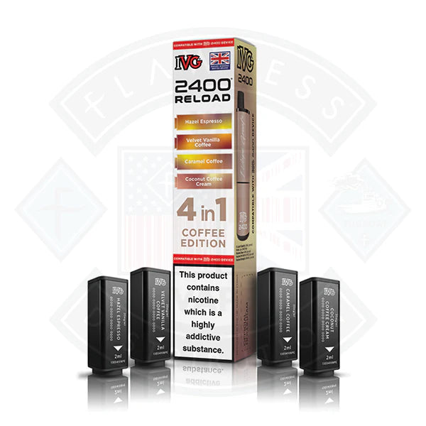Buy IVG 2400 Reload 4in1 Prefilled Pods Cola Edition