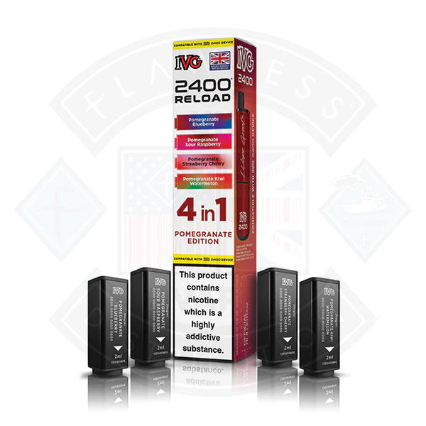 Buy IVG 2400 Reload 4in1 Prefilled Pods Plum Edition