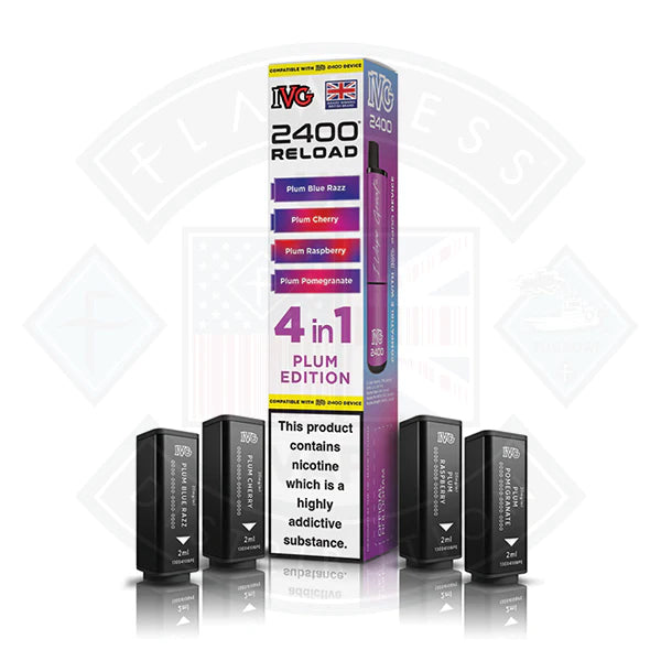 Buy IVG 2400 Reload 4in1 Prefilled Pods Pink Edition