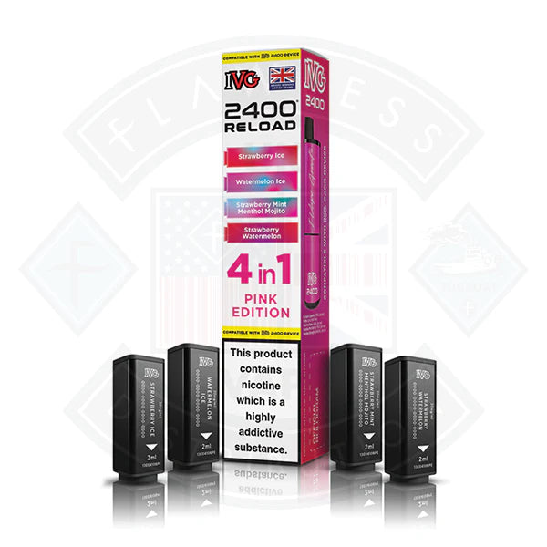 Buy IVG 2400 Reload 4in1 Prefilled Pods Pineapple Edition