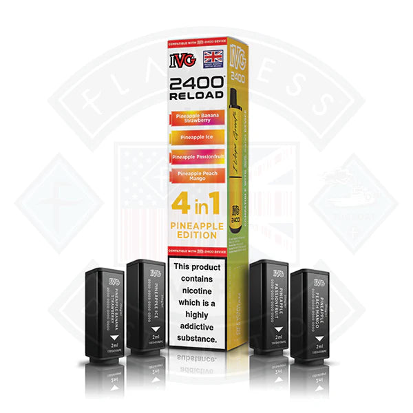 Buy IVG 2400 Reload 4in1 Prefilled Pods Peach Edition