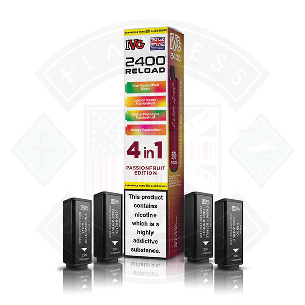 Buy IVG 2400 Reload 4in1 Prefilled Pods Menthol Edition