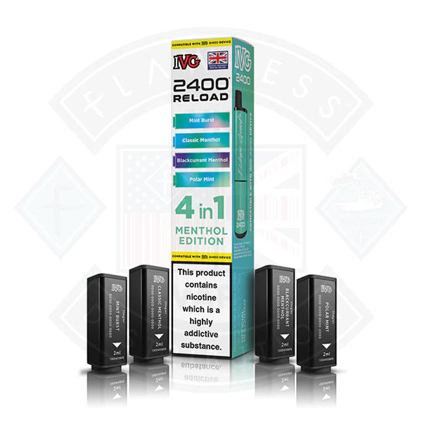 Buy IVG 2400 Reload 4in1 Prefilled Pods Melon Edition