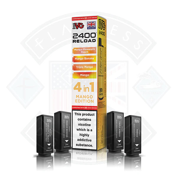 Buy IVG 2400 Reload 4in1 Prefilled Pods Lime Edition