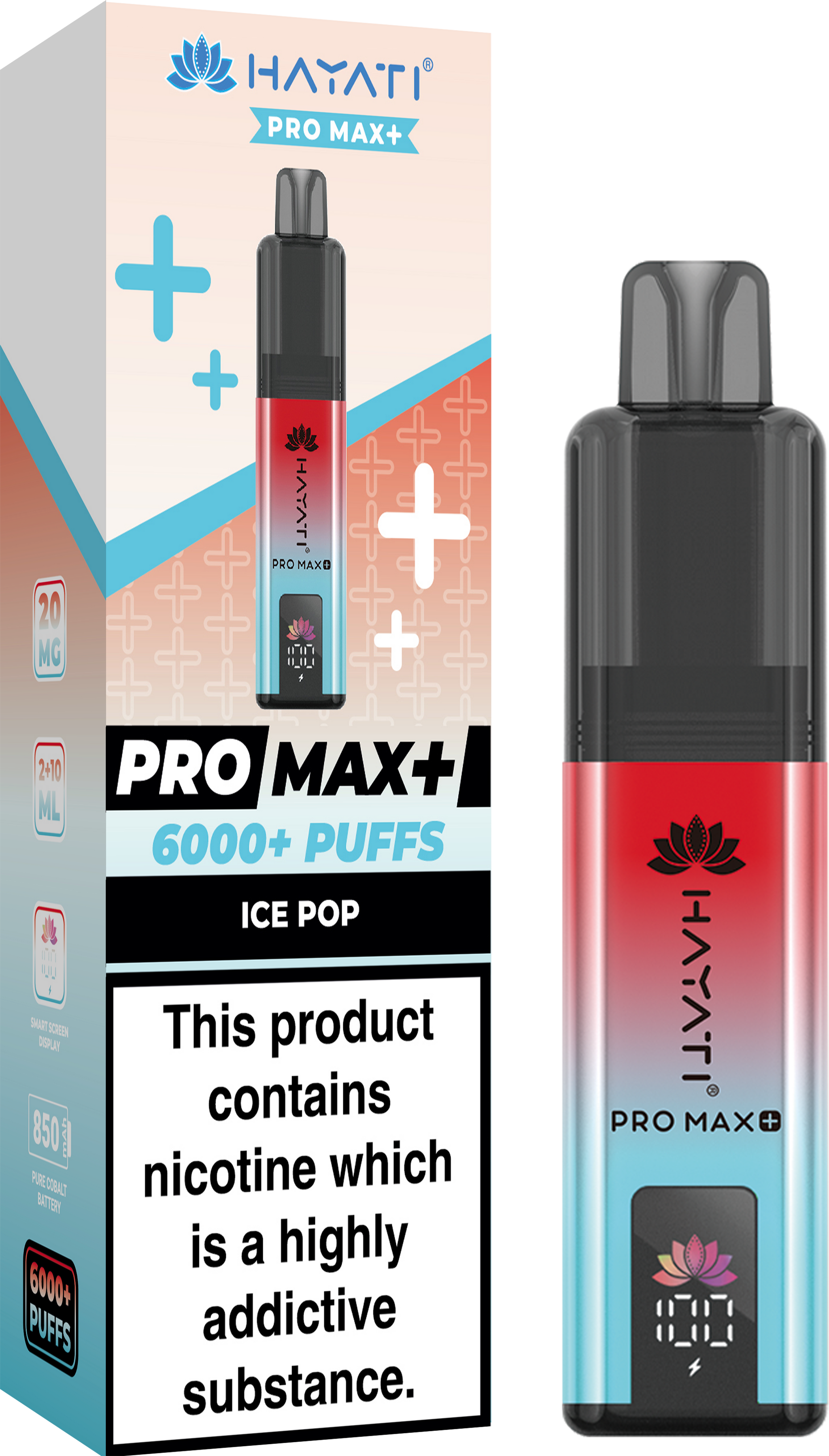 Hayati Pro Max Plus 6000 Prefilled Vape Box of 5
