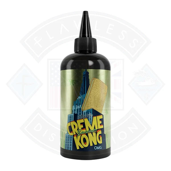 Buy Joe’s Juice Crème Kong Banana 200ml 0mg shortfill e-liquid