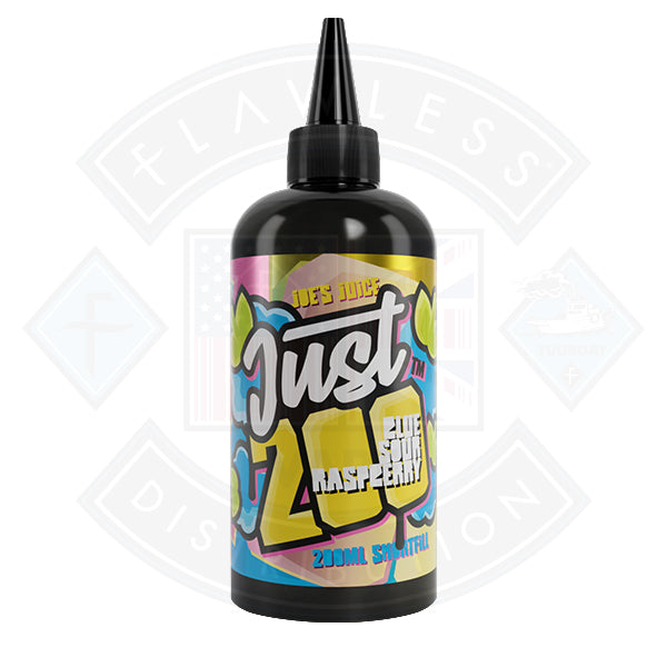 Buy Just 200 by Joe's Juice Blue Sour Raspberry 0mg 200ml Shortfill