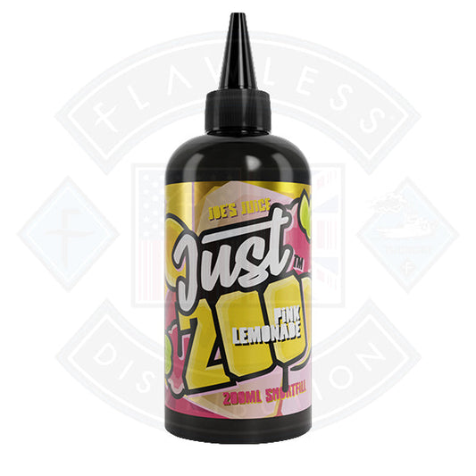 Buy Just 200 by Joe's Juice Pink Lemonade 0mg 200ml Shortfill