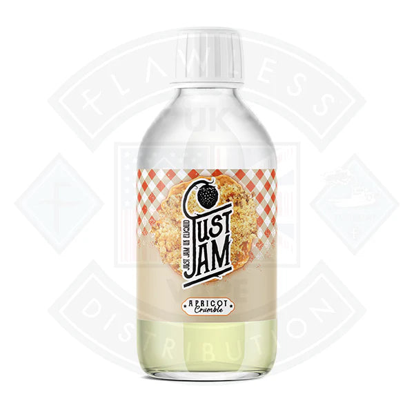 Buy Just Jam Apricot Crumble 0mg 200ml Shortfill E-Liquid