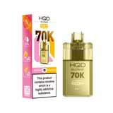 HQD Glow Air 70K Prefilled Pod Vape Kit Box of 5