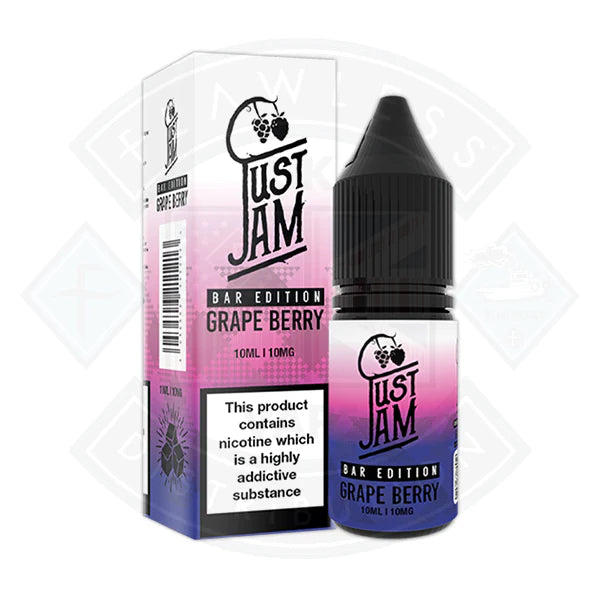 Buy Just Jam - Bar Edition Nic Salts 10ml (20mg)