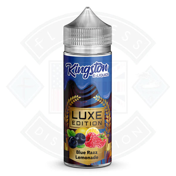 Buy Kingston Luxe Edition - Blue Razz lemonade 0mg 100ml 70/30 Shortfill