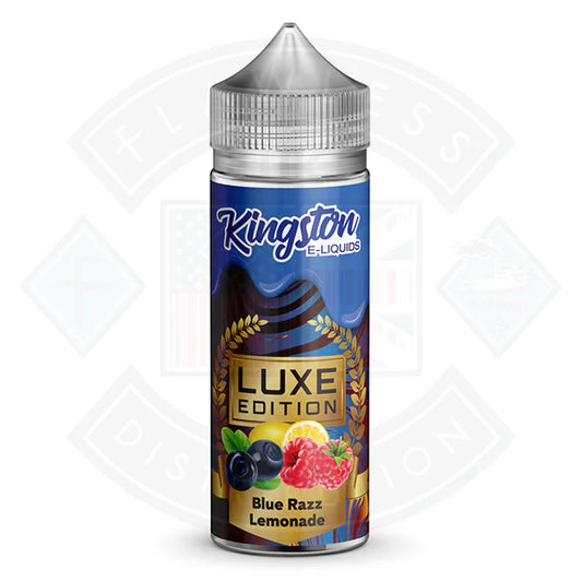 Buy Kingston Luxe Edition - Blue Razz lemonade 0mg 100ml 70/30 Shortfill