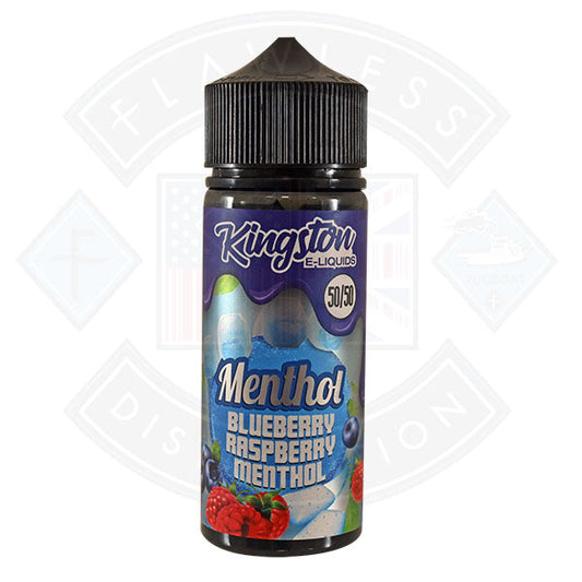 Buy Kingston Menthol Blueberry Raspberry 0mg 100ml 50/50 Shortfill E-Liquid