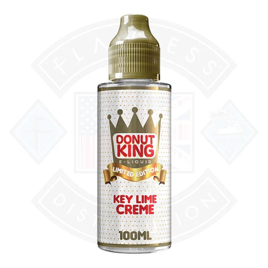 Buy Donut King Limited Edition - Key Lime Creme 0mg 100ml Shortfill