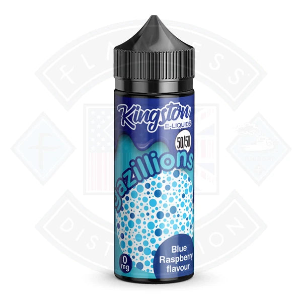 Buy Kingston Gazillions - Blue Raspberry Flavor 0mg 100ml 50/50 Shortfill