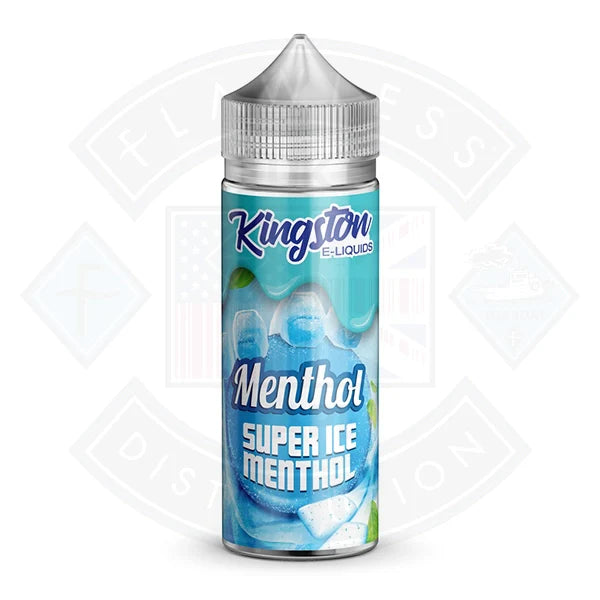 Buy Kingston Menthol Super Ice Menthol 0mg 100ml 70/30 Shortfill E-Liquid
