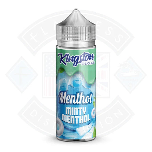 Buy Kingston Menthol Minty Menthol 0mg 100ml 70/30 Shortfill E-Liquid