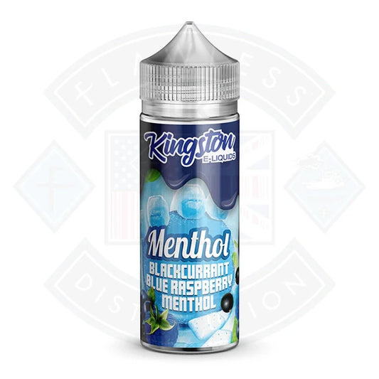 Buy Kingston Menthol Blackcurrant Blue Raspberry 0mg 100ml 70/30 Shortfill E-Liquid