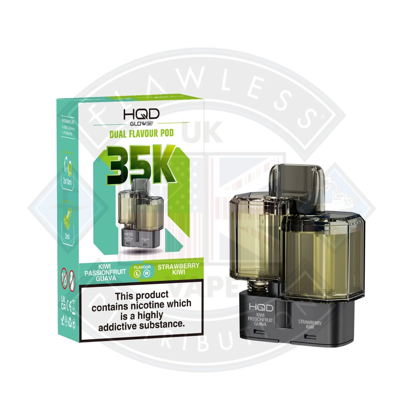 Buy HQD Glow Air 35K Refill Pods