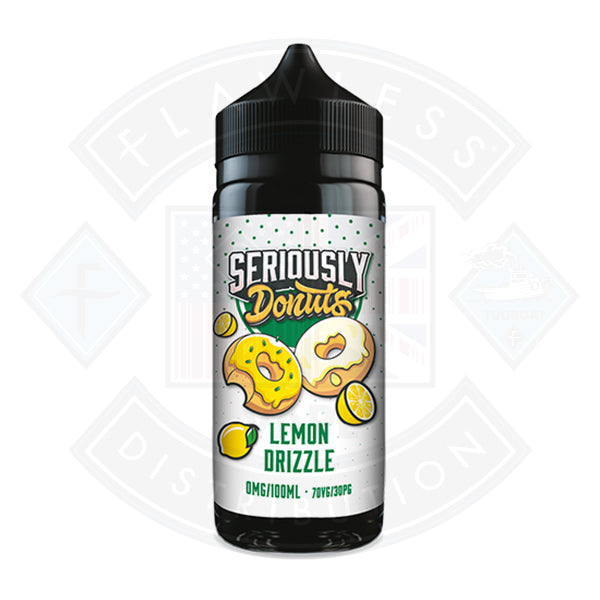 Buy Doozy Vape Seriously Donuts Lemon Drizzle 0mg 100ml Shortfill