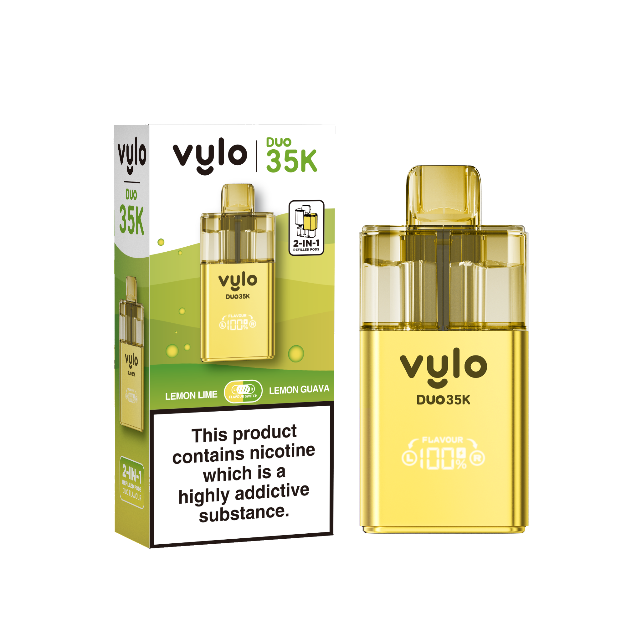 Vylo Duo 35k Prefilled Pod Kit Box of 5