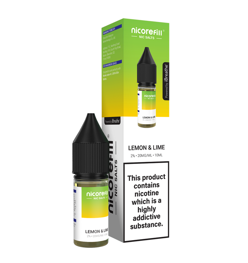 Nicorefill Nic Salt 10ml E-Liquid Box of 10