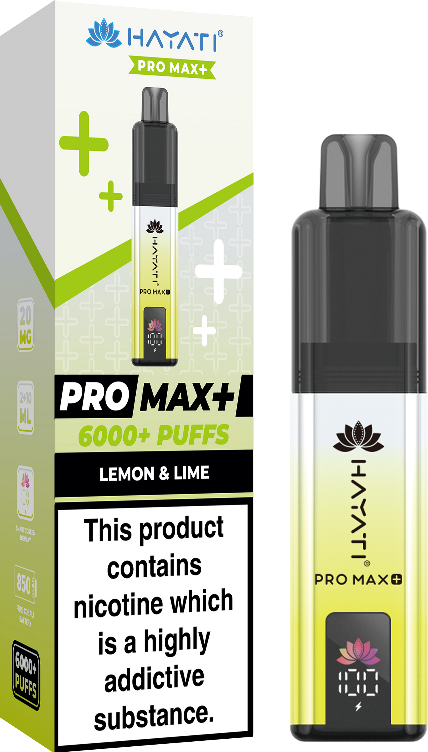 Hayati Pro Max Plus 6000 Prefilled Vape Box of 5
