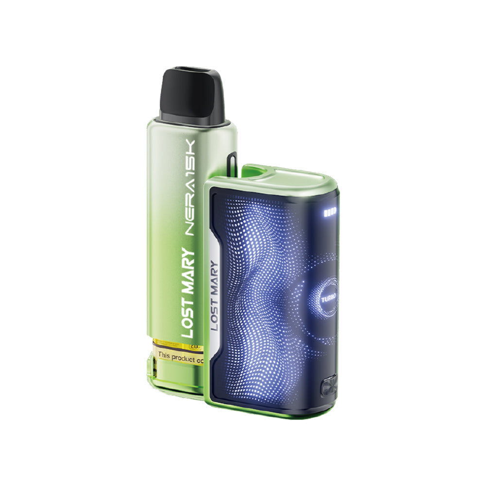 Buy Lost Mary Nera 30K Disposable Vape Box of 5 Lemon Lime