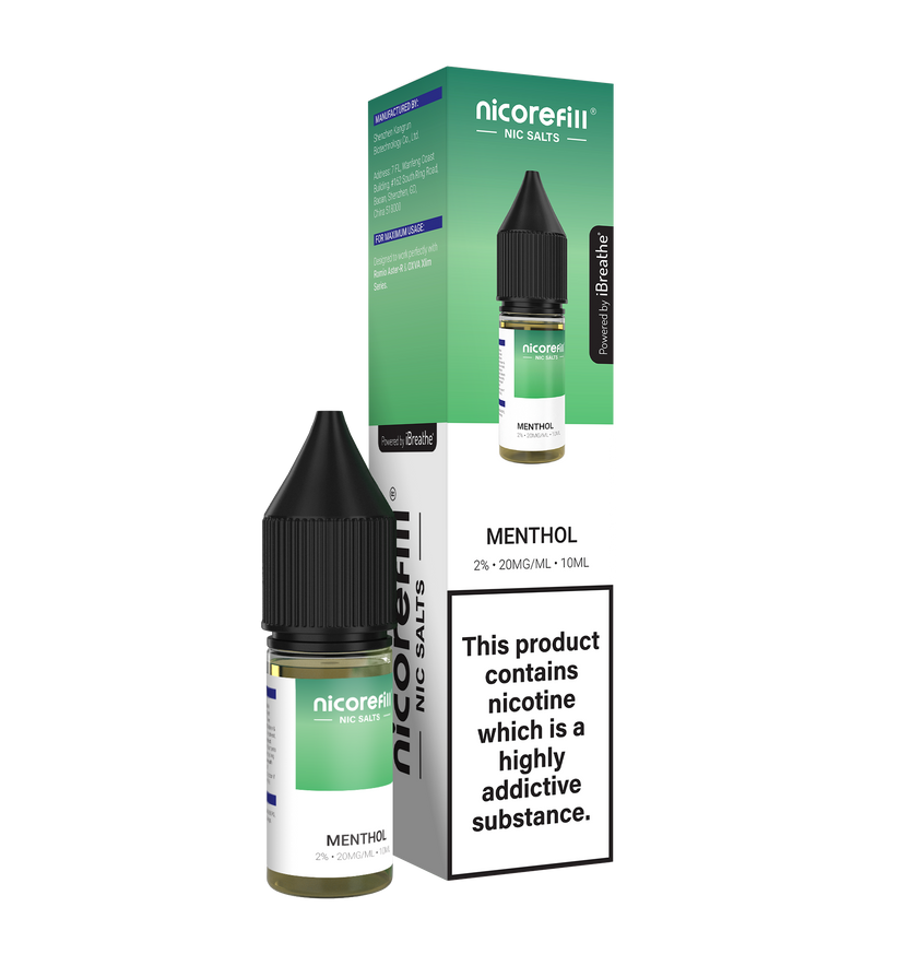 Nicorefill Nic Salt 10ml E-Liquid Box of 10